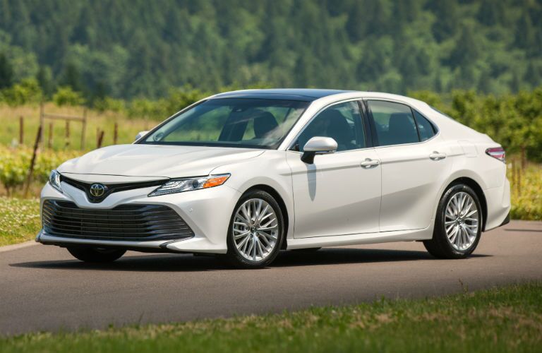 2018 Toyota Camry Exterior Driver Side Front Angle