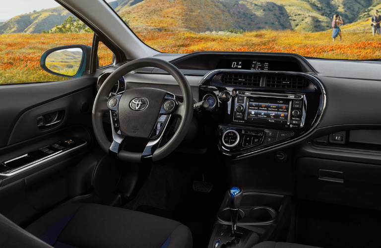 2018 Toyota Prius C Interior Dashboard Console