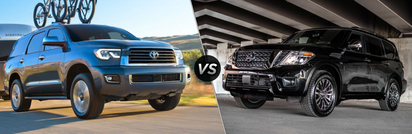 2019 Toyota Sequoia Vs Nissan Armada