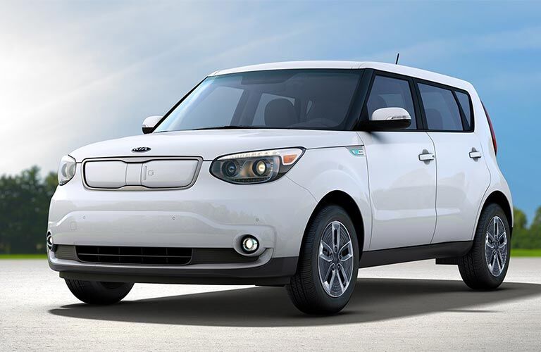 2018 Kia Soul exterior in white