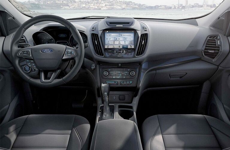Dashboard of the 2018 Ford Escape