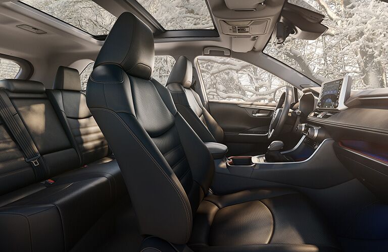 Seats in the 2019 Toyota RAV4 Hybrid