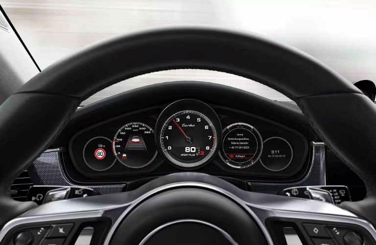 instrument cluster in 2019 panamera