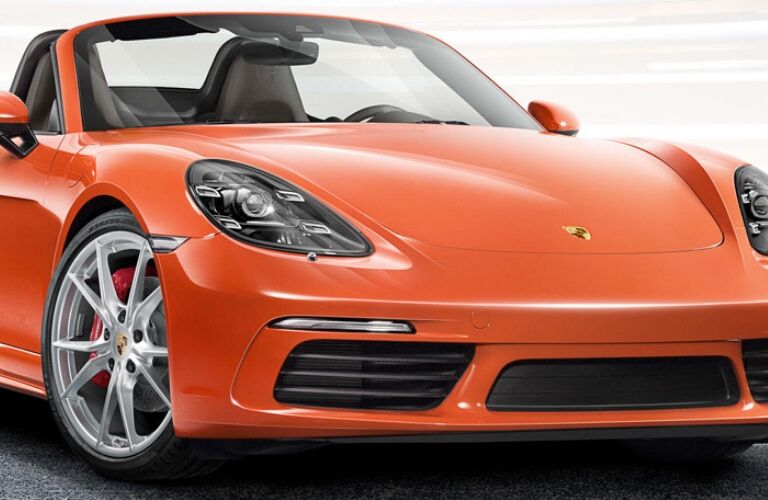 Porsche 718 Cayman front