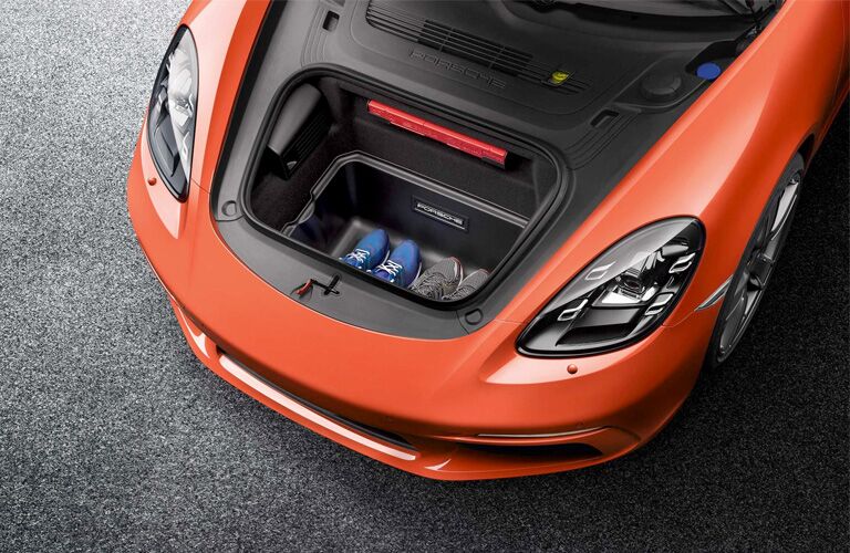 2018 Porsche 718 cargo area