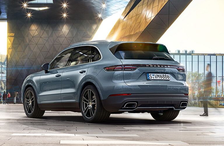 Porsche Cayenne rear view