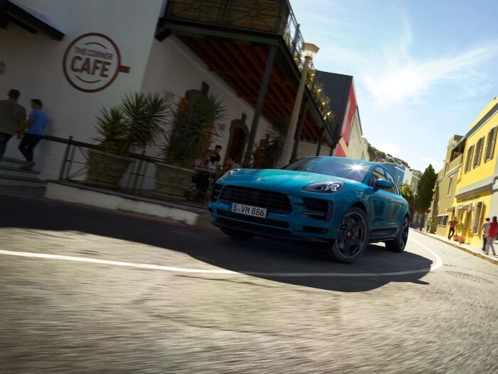 The 2019 Porsche Macan is a high performance SUV