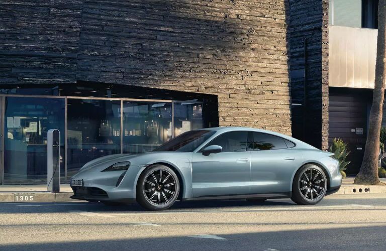 2020 Porsche Taycan Exterior Driver Side Front Profile