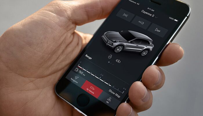 Porsche Connect App Car Remote