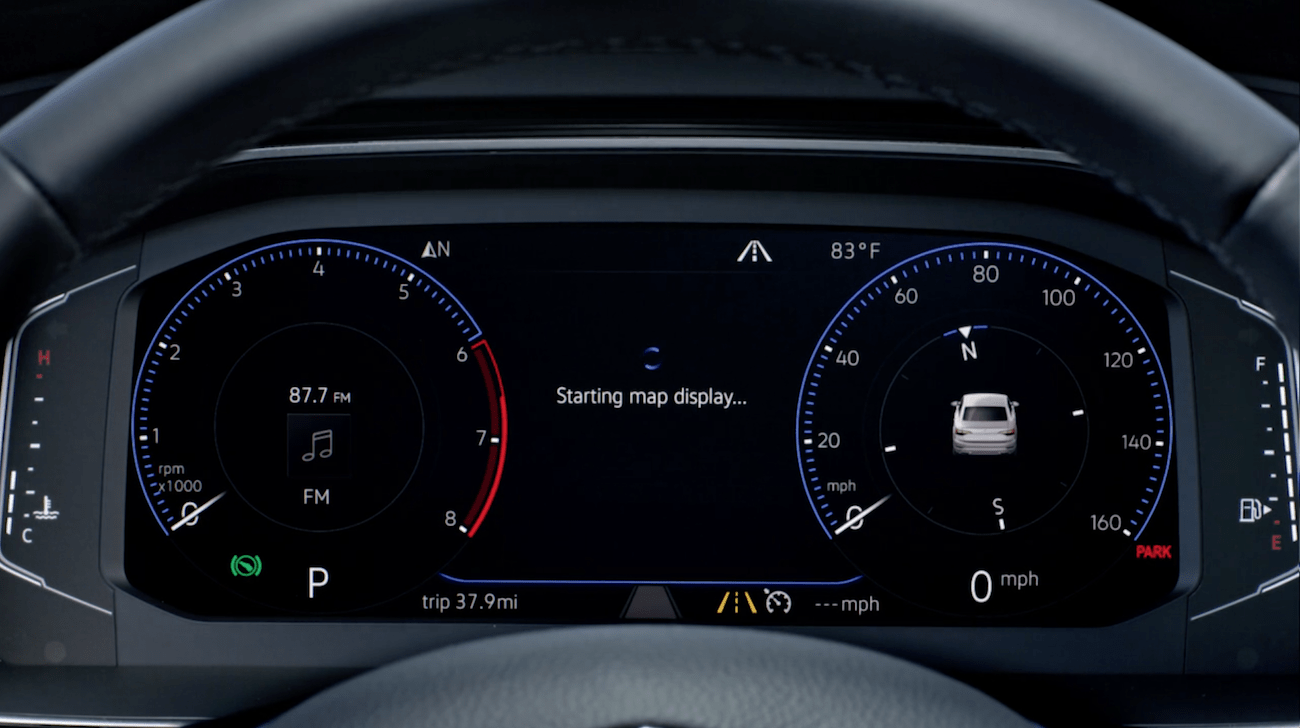 2020 Volkswagen Jetta Digital Cockpit
