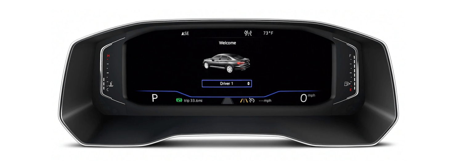 2020 Volkswagen Jetta 8 inch touchscreen with driver personalization