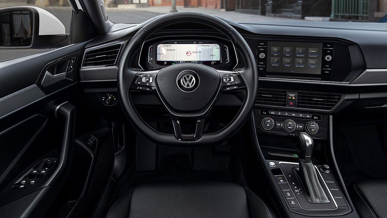 2020 Volkswagen Jetta full screen navigation view