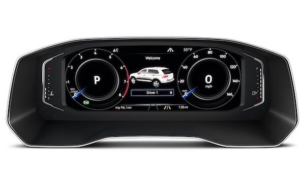 2020 Volkswagen Tiguan technology driver personalization