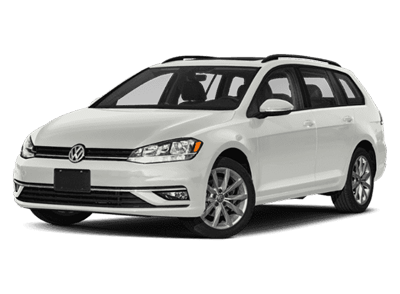 VW Golf Sportwagen at San Diego Volkswagen dealership near El Cajon