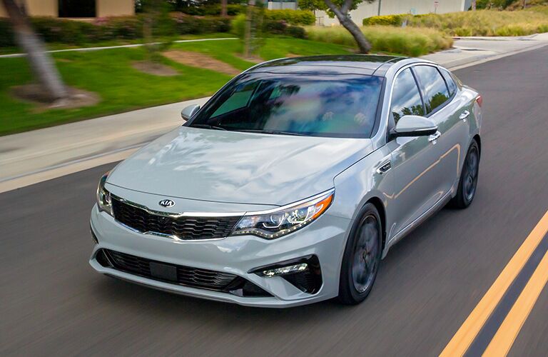 2019 Kia Optima in the suburb