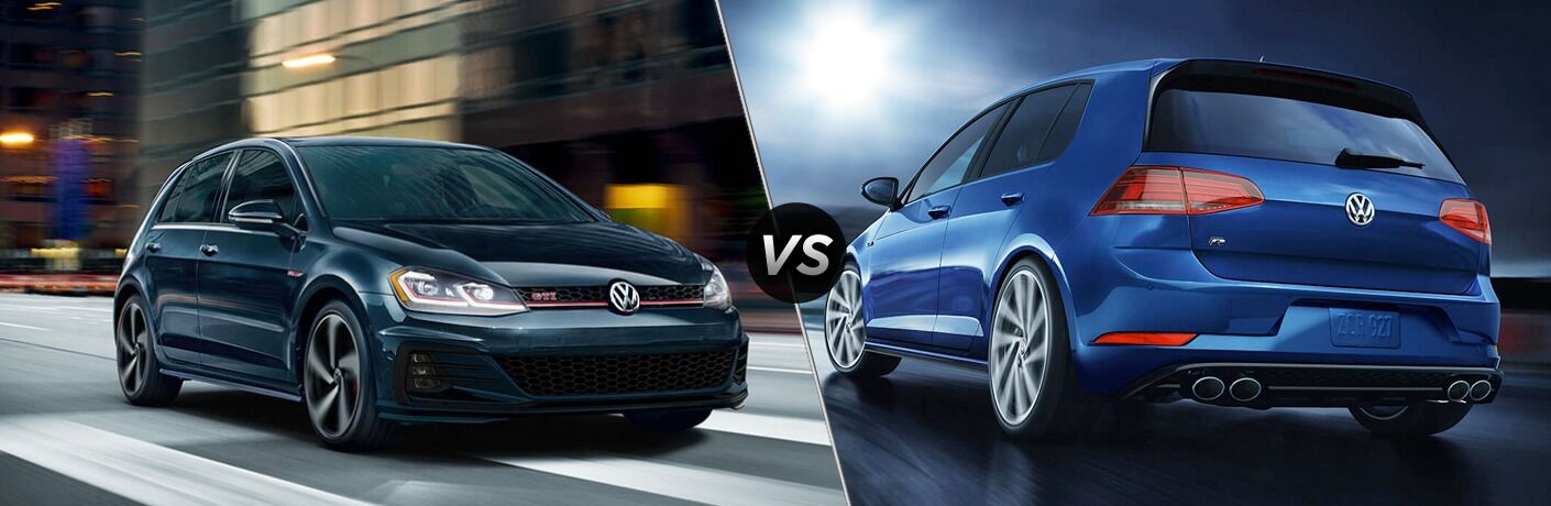 Volkswagen Golf Gti Vs 19 Volkswagen Golf R