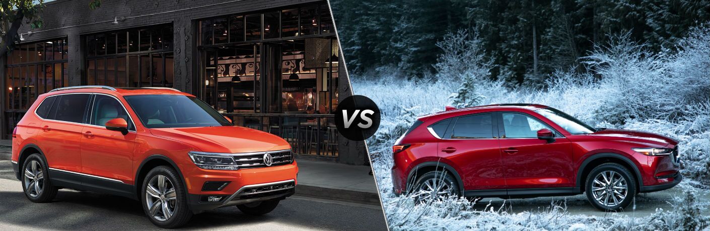 19 Volkswagen Tiguan Vs 19 Mazda Cx 5