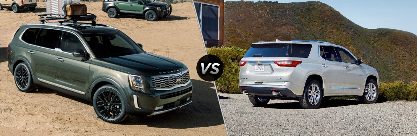 2020 Kia Telluride Vs 2019 Chevy Traverse