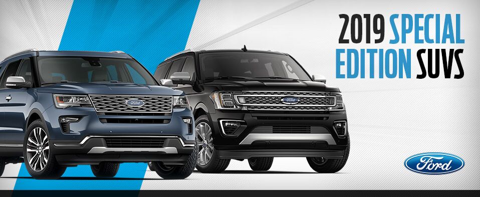 2019 Ford Special Edition SUVs