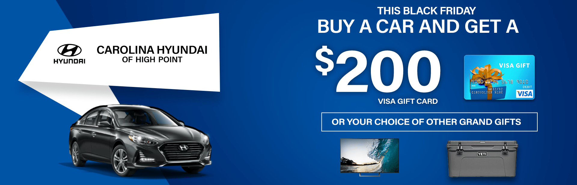 Black Friday Giveaway 2018 Carolina Hyundai Of High Point Black Friday Giveaway