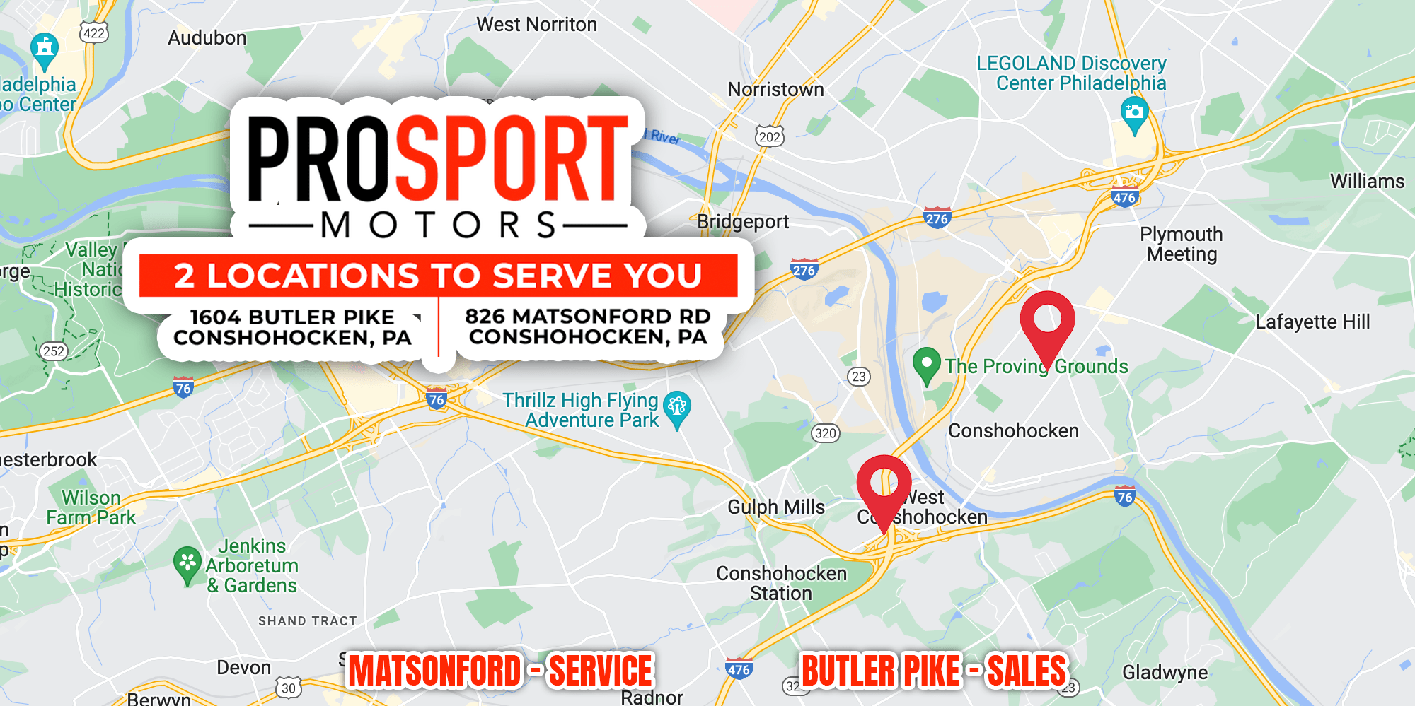 Contact Pro Sport Motors in W Conshohocken Pennsylvania