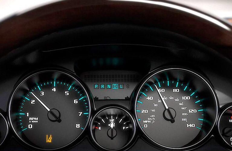 2017 Buick Enclave Dashboard Lights
