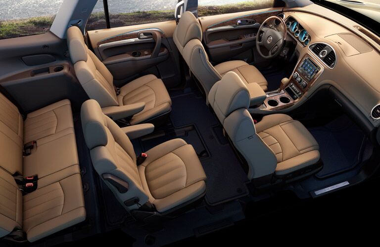 2017 Buick Enclave Rear Seating Space