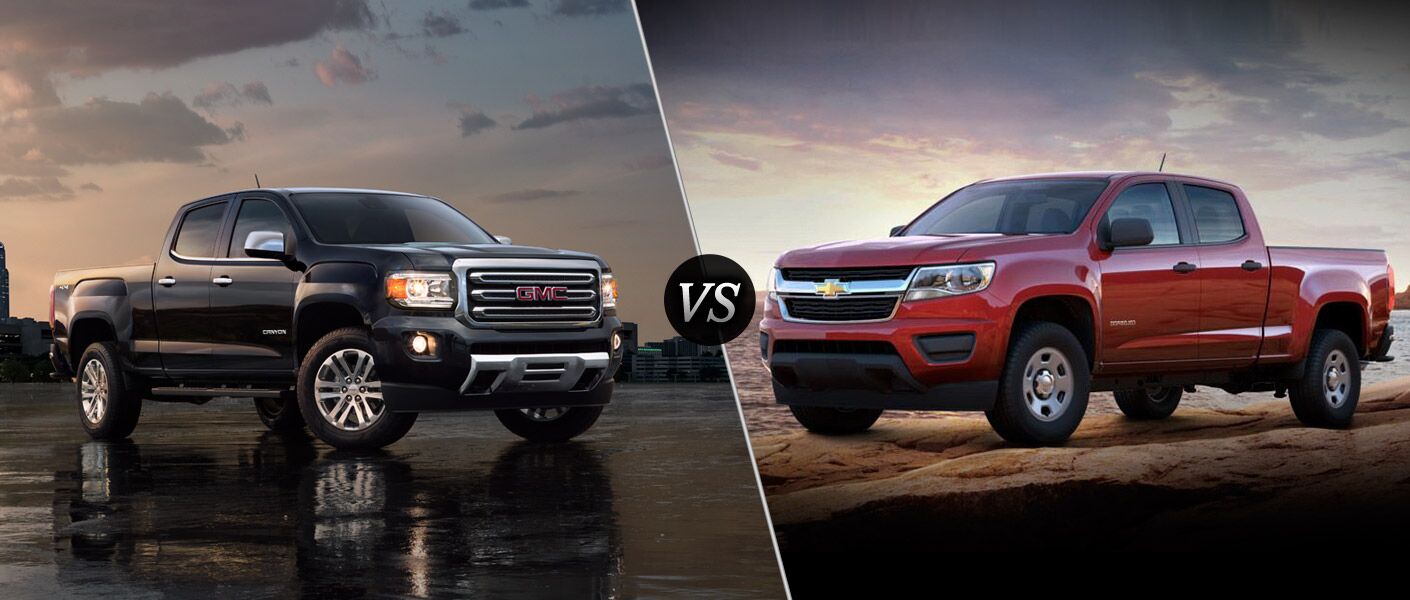 2016 Gmc Canyon Vs 2016 Chevy Colorado