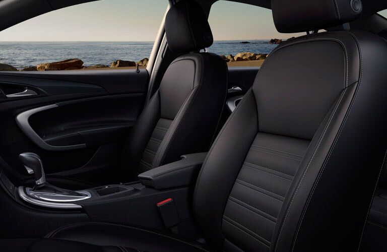 2017 Buick Regal Black leather interior