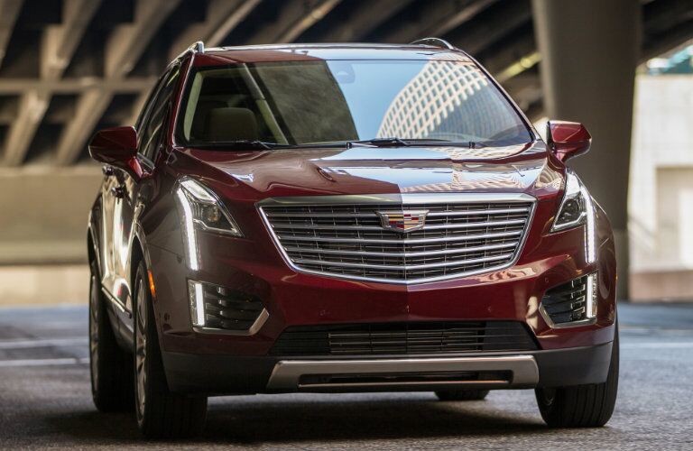 2017 Cadillac XT5 Grille and headlights