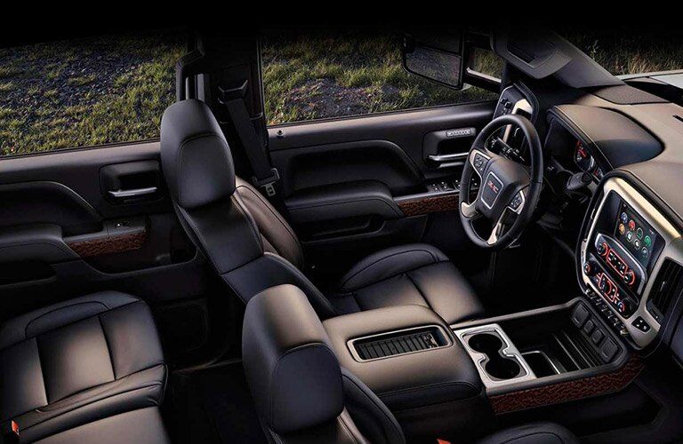 2017 GMC Sierra 2500HD passenger space