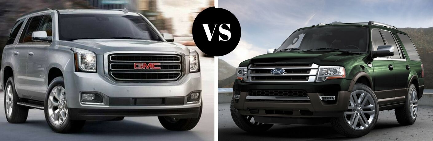 2017 Gmc Yukon Vs Ford Expedition
