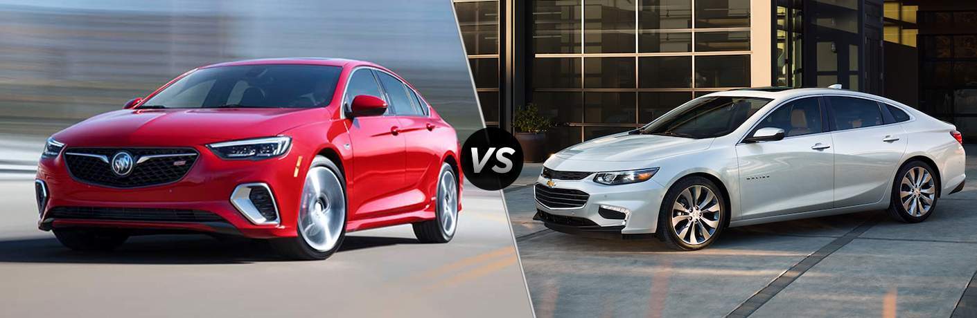 2018 Buick Regal Sportback Vs 2018 Chevrolet Malibu