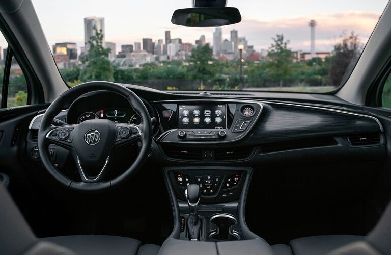 Bront dash of the 2020 Buick Envision
