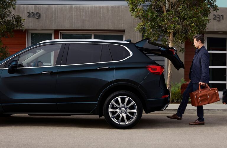 Hands-free liftgate on the 2020 Buick Envision