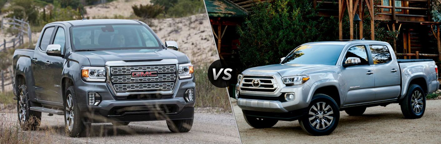 2021 Gmc Canyon Vs 2020 Toyota Tacoma