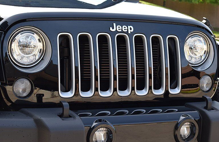 2017 Jeep Wrangler Grille Silver