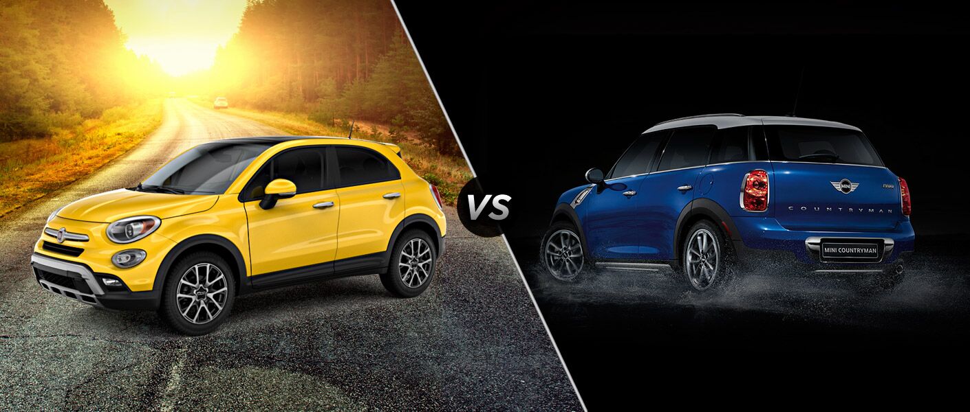 2016 Fiat 500x Vs 2017 Mini Cooper Countryman