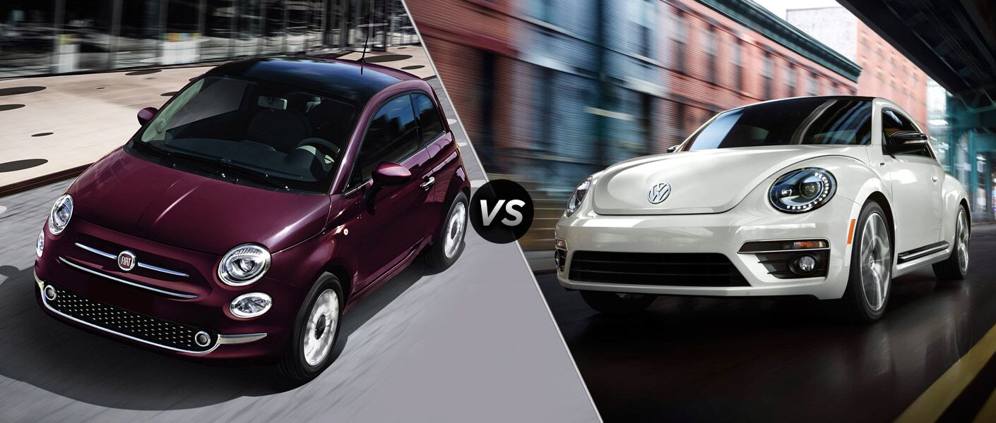 2016 Fiat 500 Vs Volkswagen Beetle