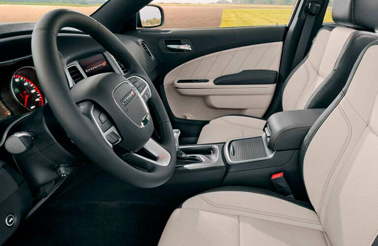2017 Dodge Charger Interior Two-Tone Leather