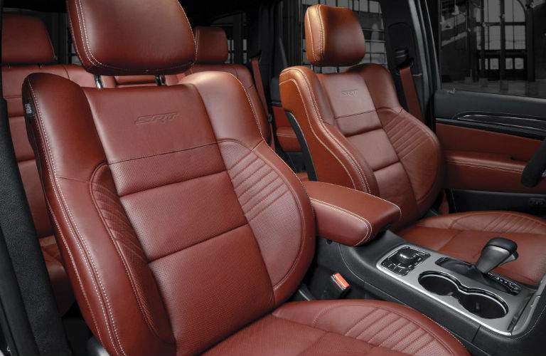 2017 Jeep Grand Cherokee SRT seating space