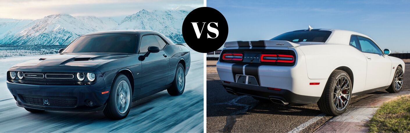 2017 Dodge Challenger Sxt Vs Hellcat