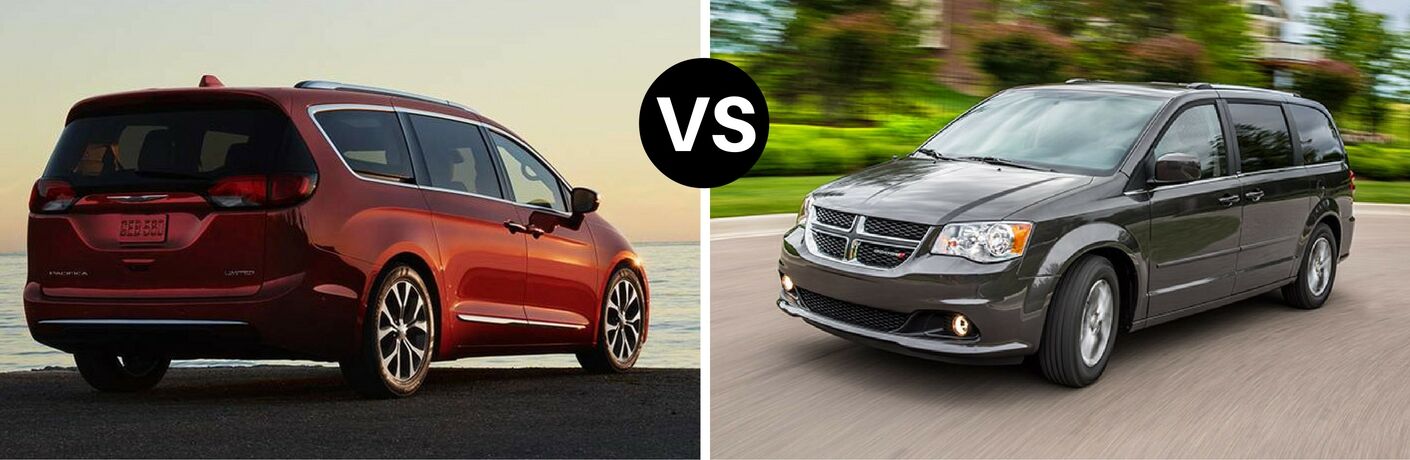 2017 Chrysler Pacifica Vs Dodge Grand Caravan