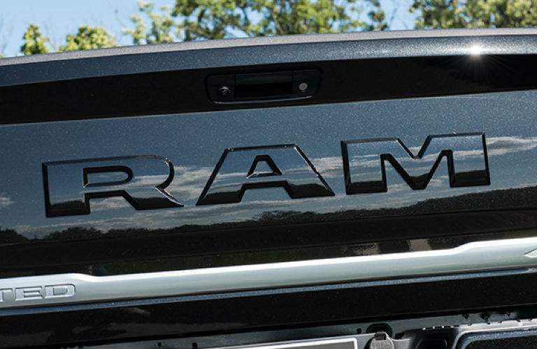 2018 Ram Limited Tungsten stamped tailgate