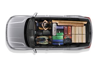 96.8 cubic feet of cargo space