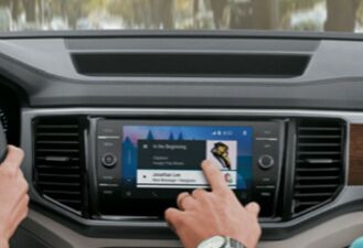 Color touchscreen sound system