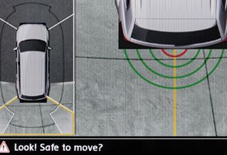 Overhead View Camera (Area View) and Rearview Camera System