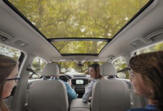 Panoramic sunroof