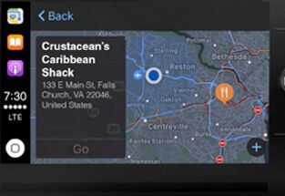 Touchscreen navigation system