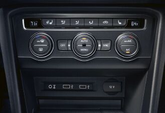 Dual-zone automatic climate control